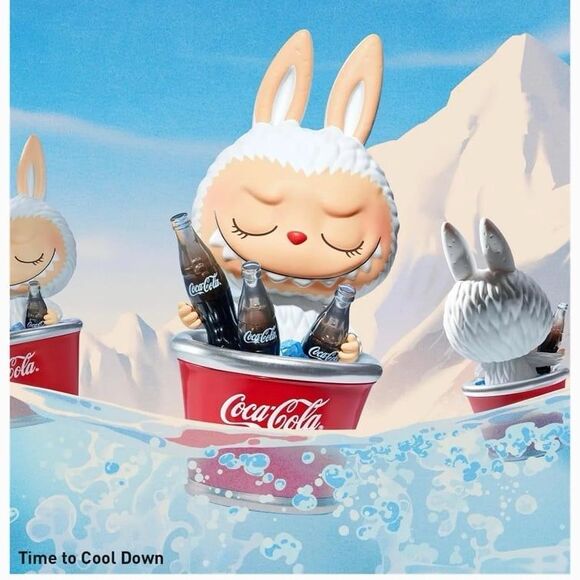 Pop Mart Other - POPMART THE MONSTERS LABUBU coca cola series blind box figurine
